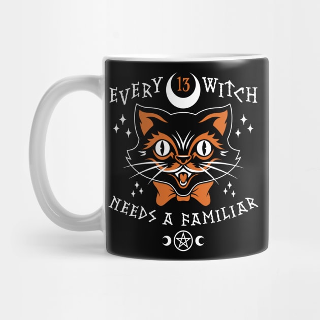 Halloween Cat - Witches Goth Familiar by Nemons